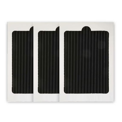 Three pack paultra air filter  in a white packaging box on a white background
