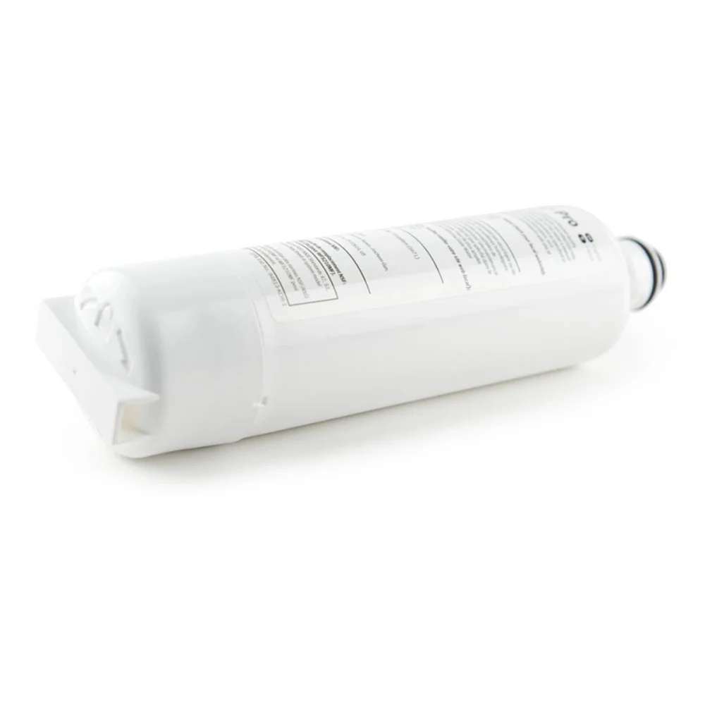 White tube with a label on a white background