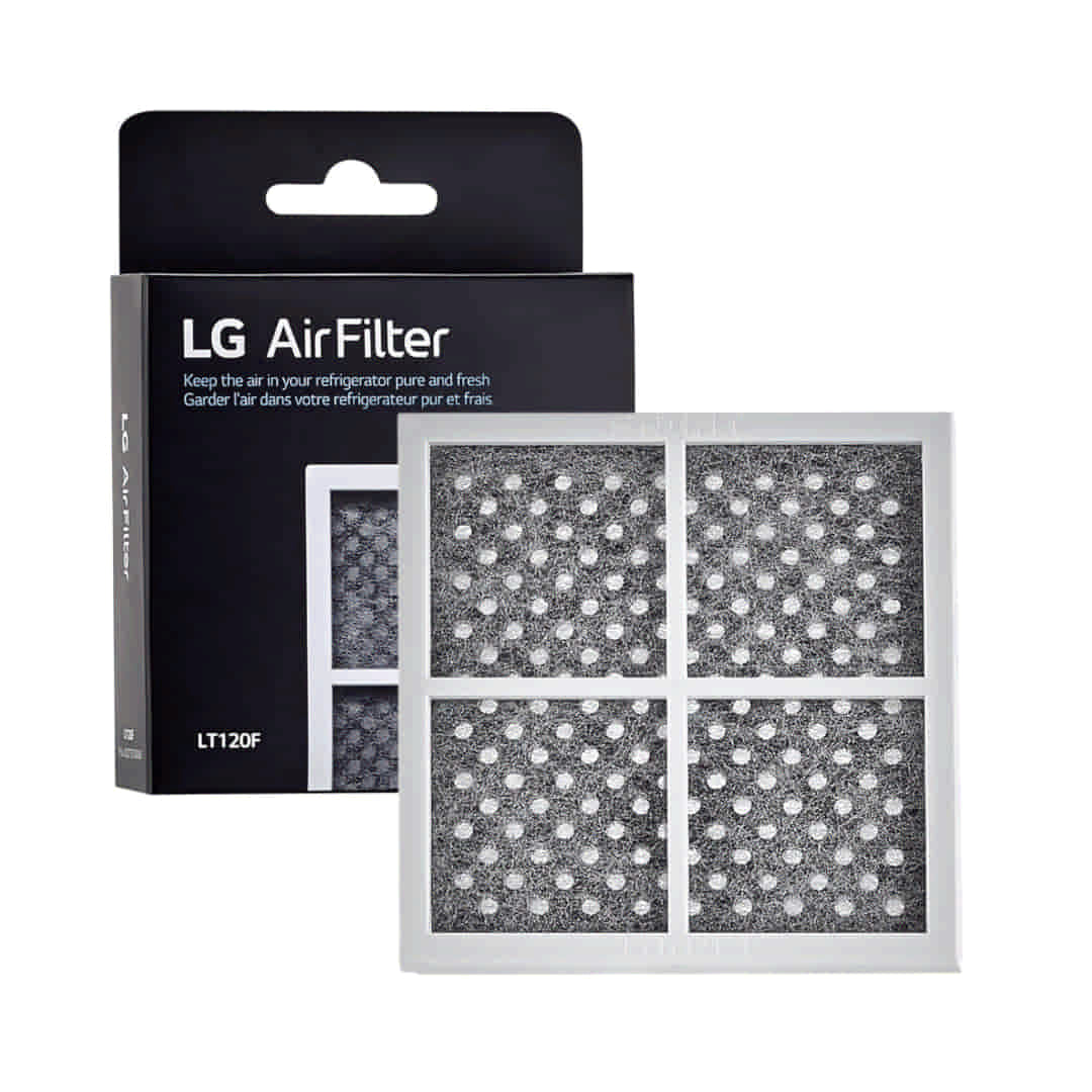 LG Refrigerator LRFXC2606S Fresh Air Filter Replacement Cartridge with packaging on a white background
