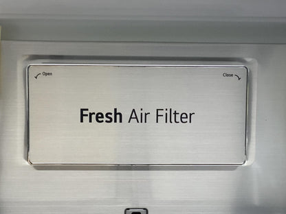 LG Refrigerator Model Number LF31S6360S Compatible Air Filter 'Fresh Air Filter' text on a silver background