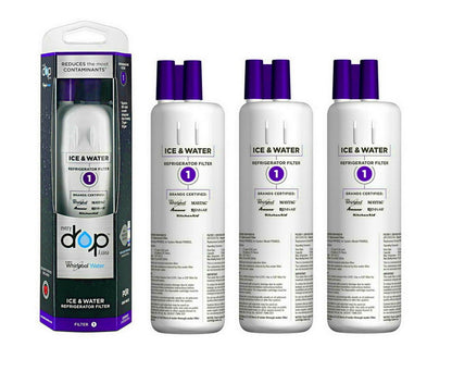 3 Mountain Flow MF370 Water Filter with packaging on a white background