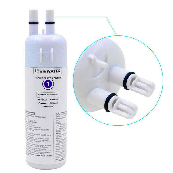 Mountain Flow MF370 Water Filter with close-up detail on a white background