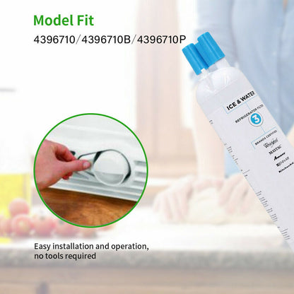 Everydrop Water Filter 3 (EDR3RXD1) 1-Pack – Certified Ice & Water Filter with Dual Inlet Ports and OEM Packaging